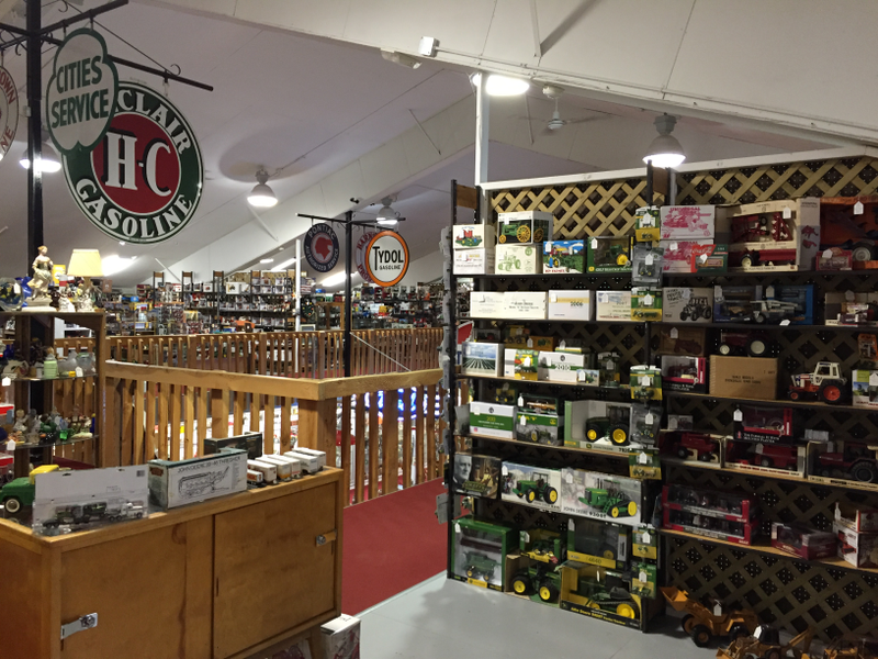 No, this isn’t my diecast museum - this is from a visit to the Antique Mall by the Ertl toy factory in Dyersville, IA